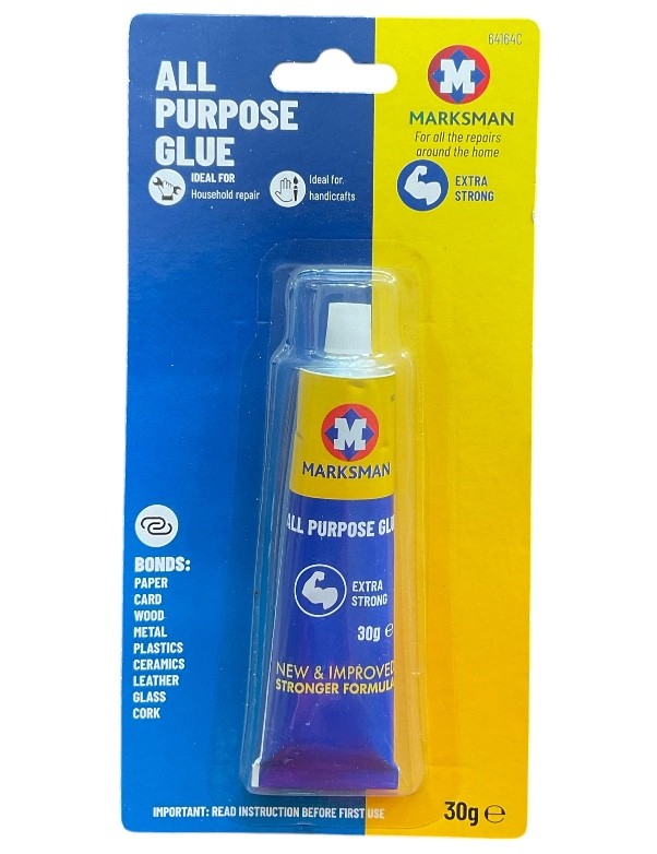 All Purpose Clear Glue Extra Strong Handicraft Household Repair 30g