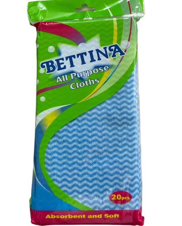 20 Pc BETTINA SOFT ABSORBENT ALL PURPOSE CLOTHS CLEANING KITCHEN CLOTHS