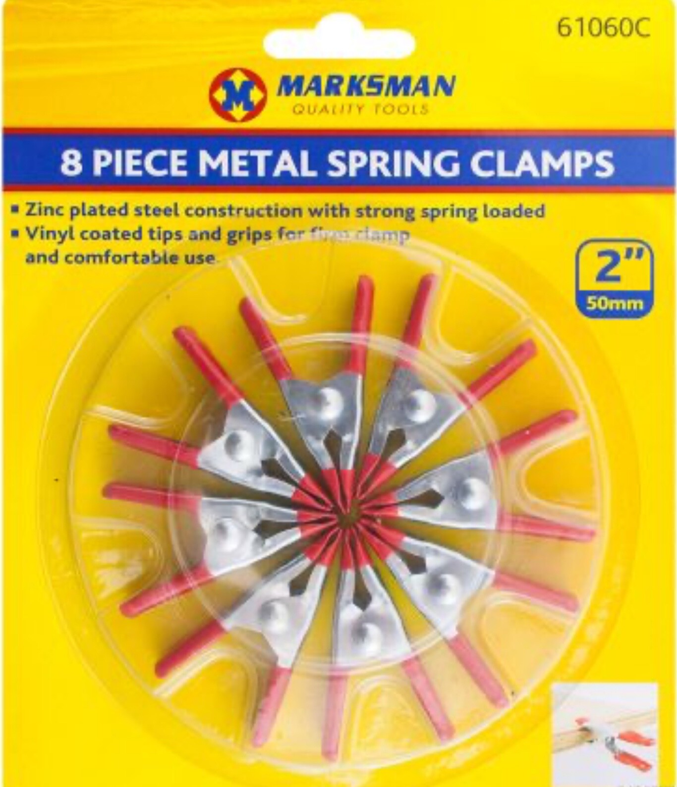 8x2” Metal Market Stall Spring Clamps Clips Tent Tarpaulin Awning Tarp Clip