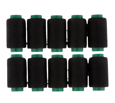 10 Pc Black Sewing Thread Reel Practical Hand Sewing  DIY Black