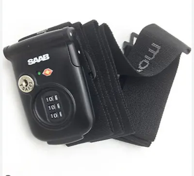 80" Adjustable Luggage Strap with Combination Lock