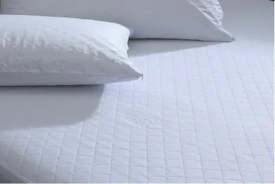 Alba Flower Mattress Cover - 4ft Small Double / Grey