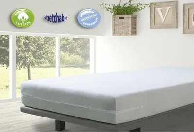 Ultrasonic Mattress Cover - Single / White