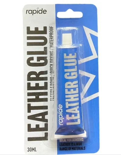 Leather Repair Clear Glue Adhesive for Handbags Belts Shoes 30ml Glues Repairs