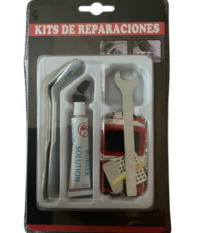 13Pcs Puncture Repair Kit Bike Tyre Inner Tube Bicycle Tool Cycle Patches Glue