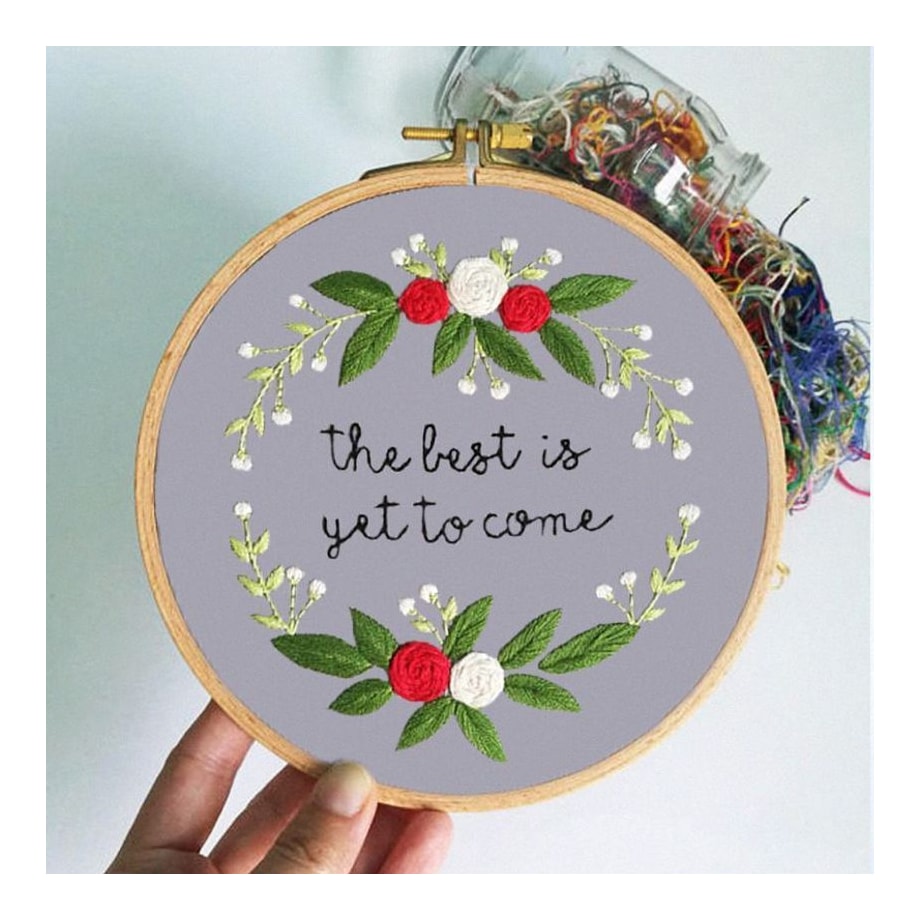 Embroidery handmade kit Free Postage