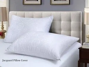 DNR Stripe Pillow Cover - Standard / White
