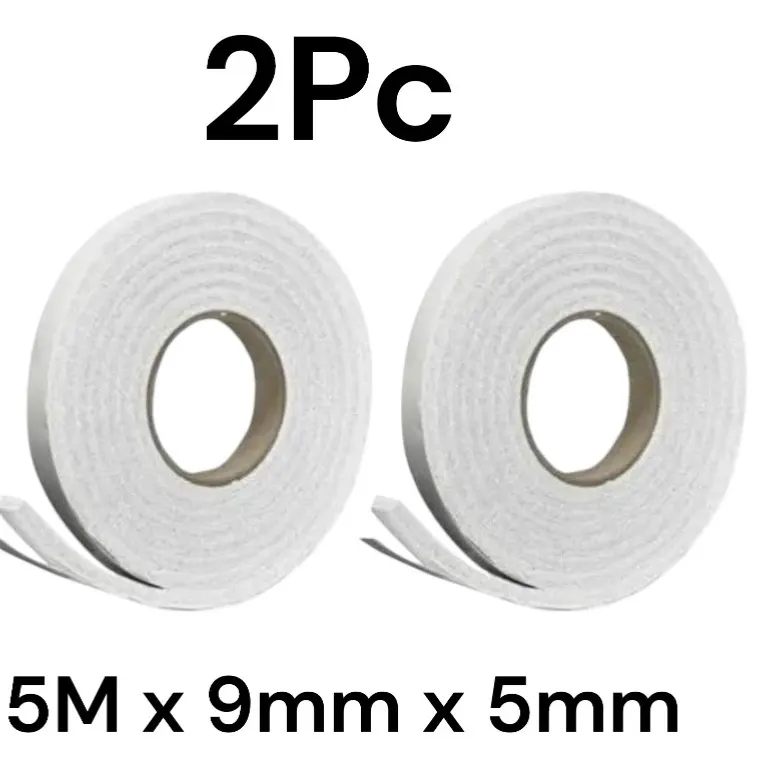 5m Foam Weather Strip – Draught Excluder Seal Tape