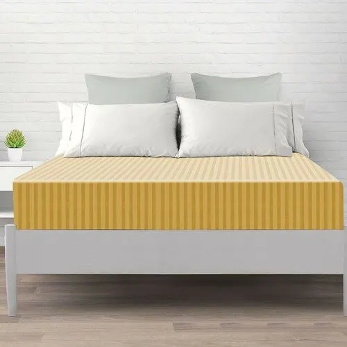 Quilted Mattress Protector - King / White
