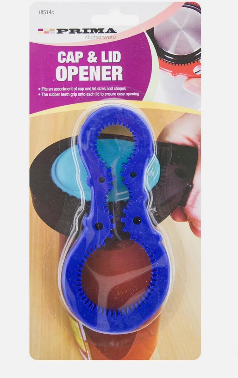UNIVERSAL BOTTLE OPENER JAR LID EASY GRIP DISABILITY AID KITCHEN TOOL TOP