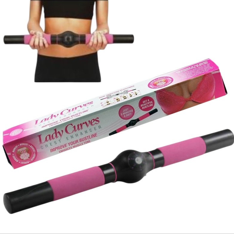 Lady Curves Chest Enhancer Arm Exercise Muscle Tone Body Gym Equipment Fitness