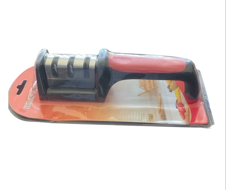 KNIFE SHARPENER FOR KNIVES AND SCISSORS SAFE TOOL EASY TO USE