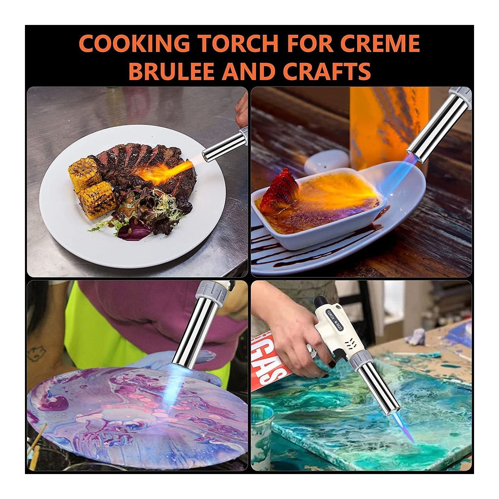 New Professional Butane Kitchen Torch — photo 5