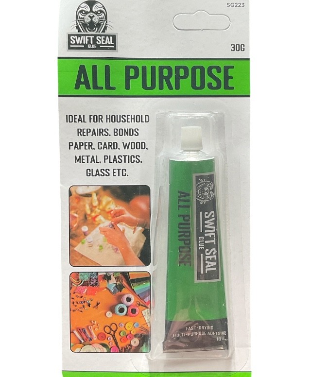 All Purpose Clear Glue Adhesives Stronger Handicraft Repair Wood Fast-Drying 30g